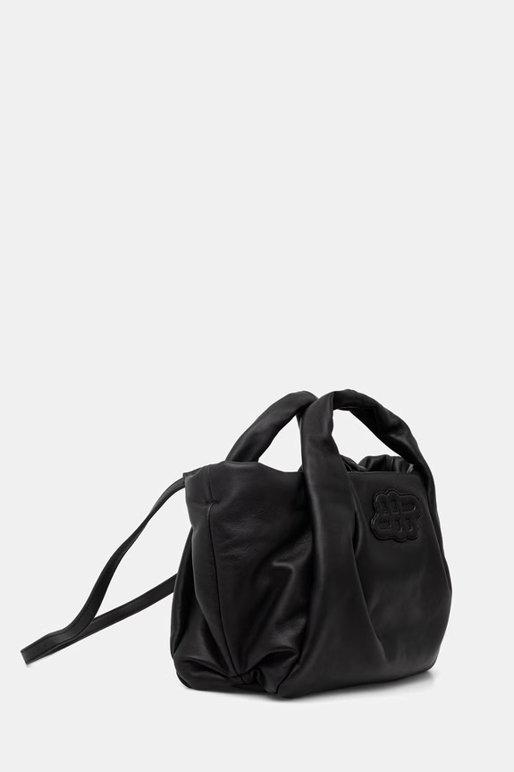 MUNTHE geantă crossbody de damă din piele LIX 261190526158 negru SS26