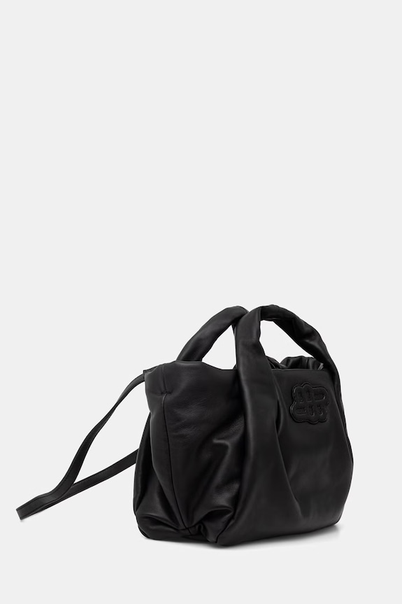 MUNTHE geantă crossbody de damă din piele LIX 261190526158 negru SS26