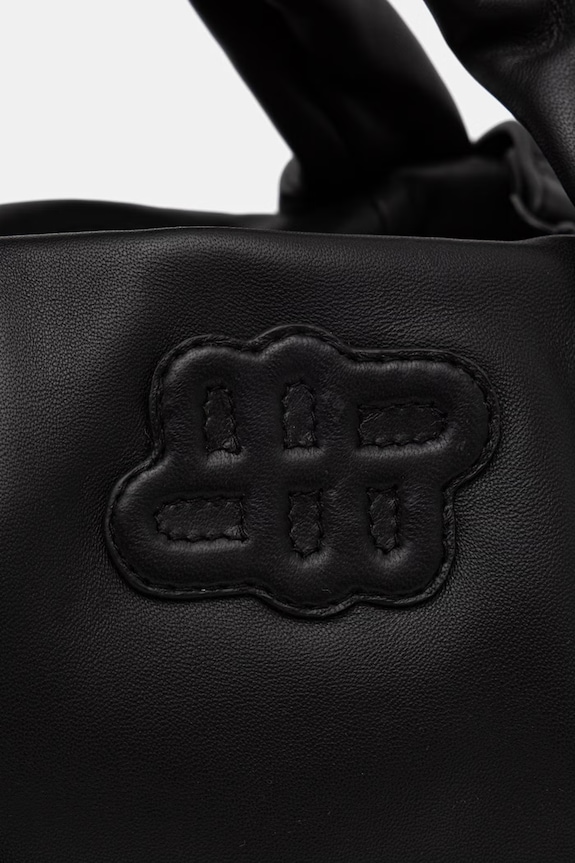 MUNTHE geantă crossbody de damă din piele LIX negru 261190526158