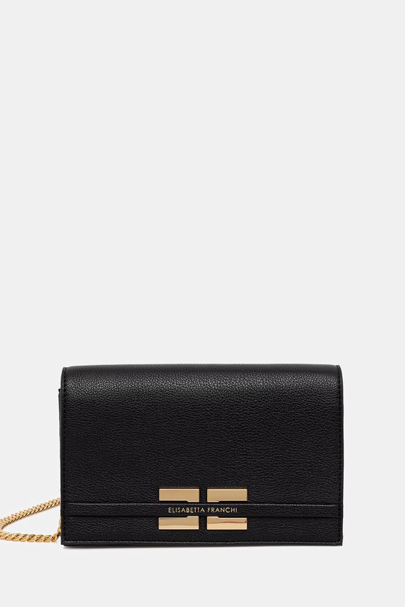 Elisabetta Franchi χιαστί γυναικεία μαύρο BS40A61E1