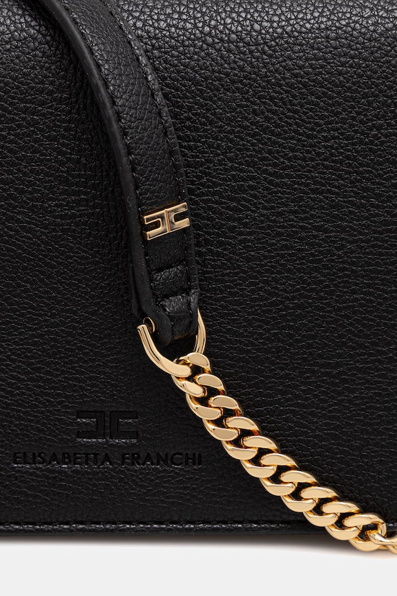 Elisabetta Franchi crossbody kabelka dámská černá BS40A61E1