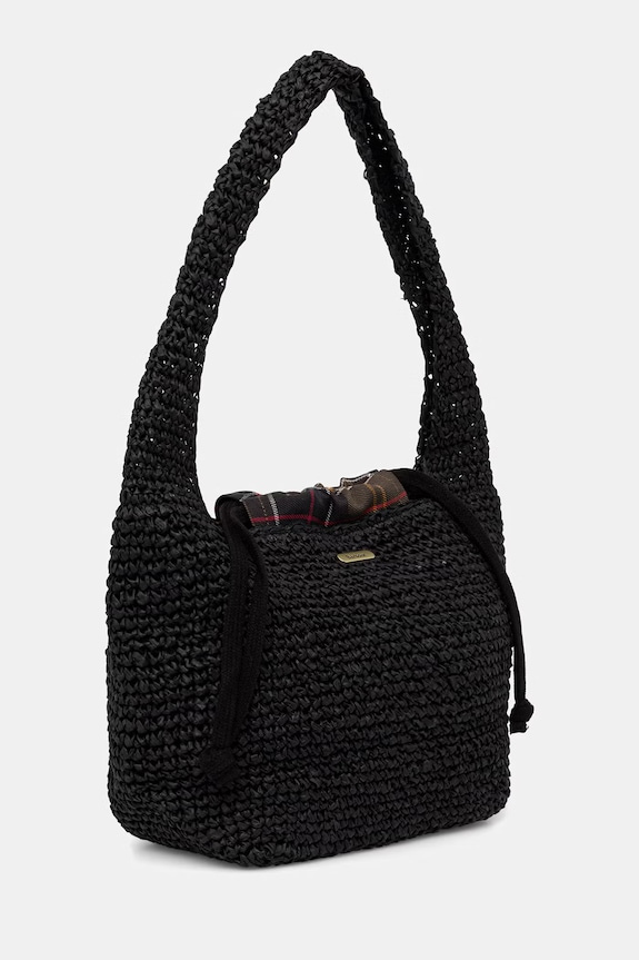 Barbour geantă shopper pentru femei Lily LBA0466 negru SS26
