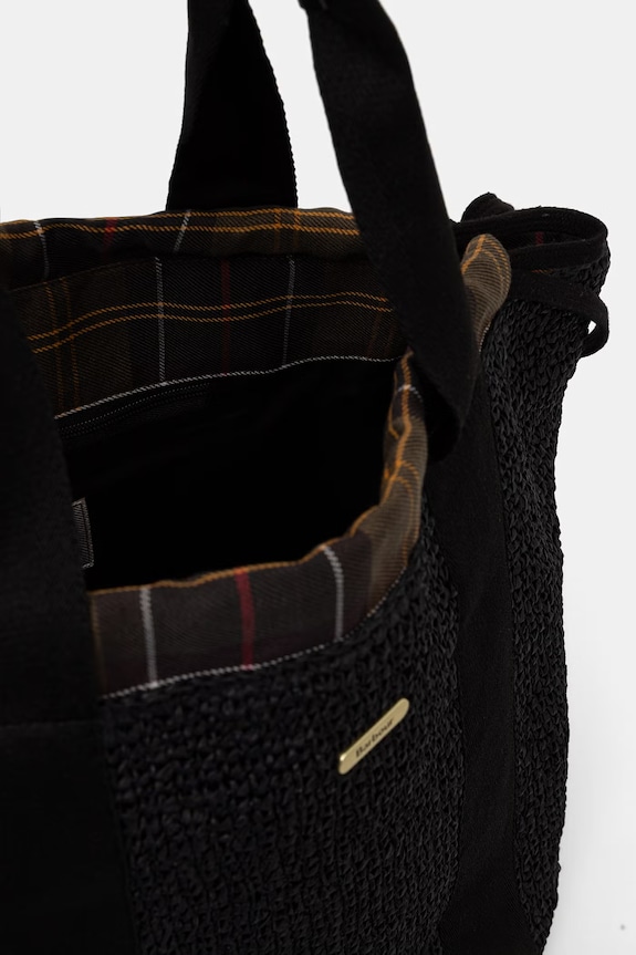 Barbour geantă shopper pentru femei Lily LBA0467 negru
