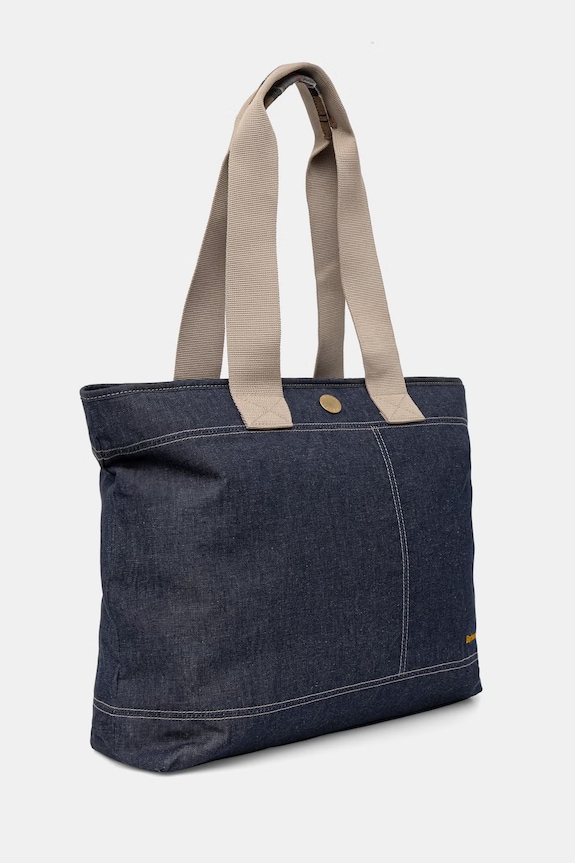 Barbour geantă shopper pentru femei, din denim Mya LBA0470 bleumarin SS26