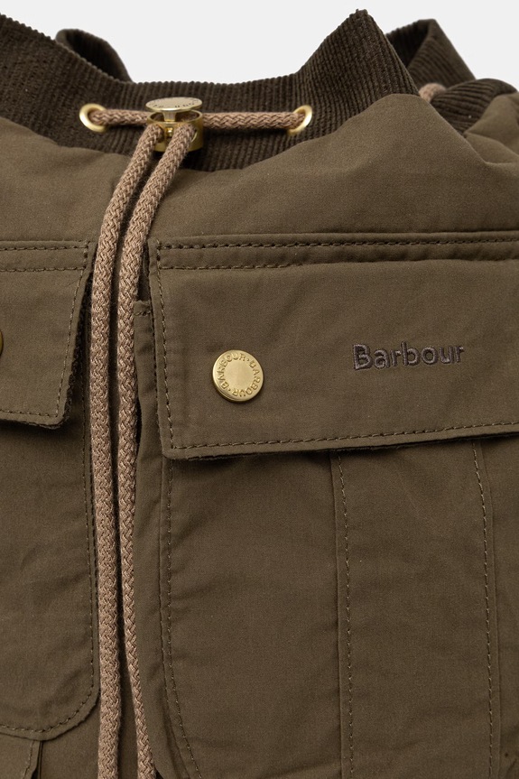 Barbour sac pentru femei, din bumbac Mia verde LBA0522