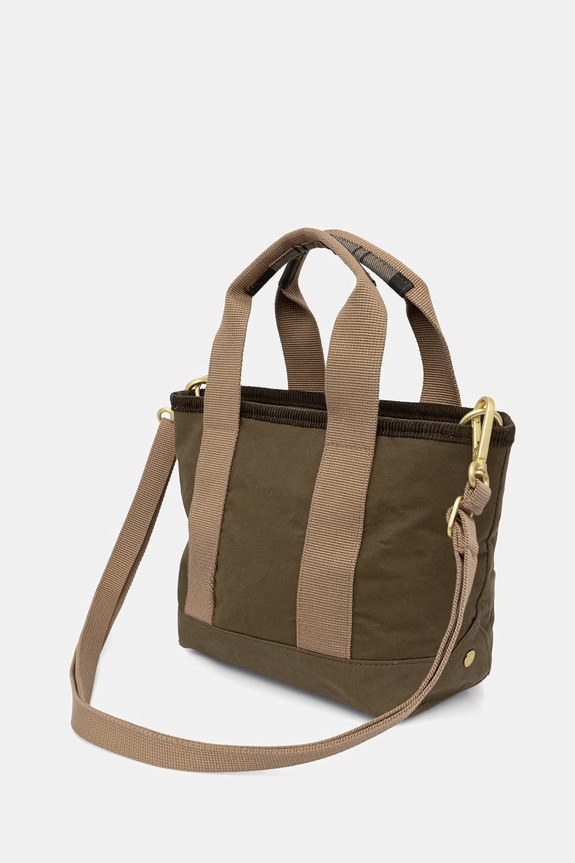Akcesoria Barbour torebka crossbody damska bawełniana Mya LBA0523 zielony