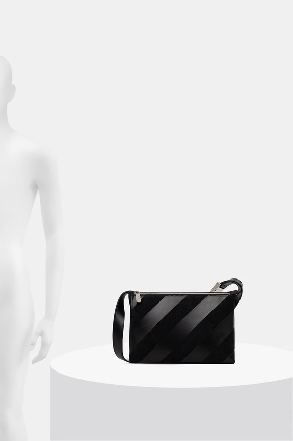 Off-White Sandbag_404 torebka crossbody damska skórzana OWNN18NS26LEA001