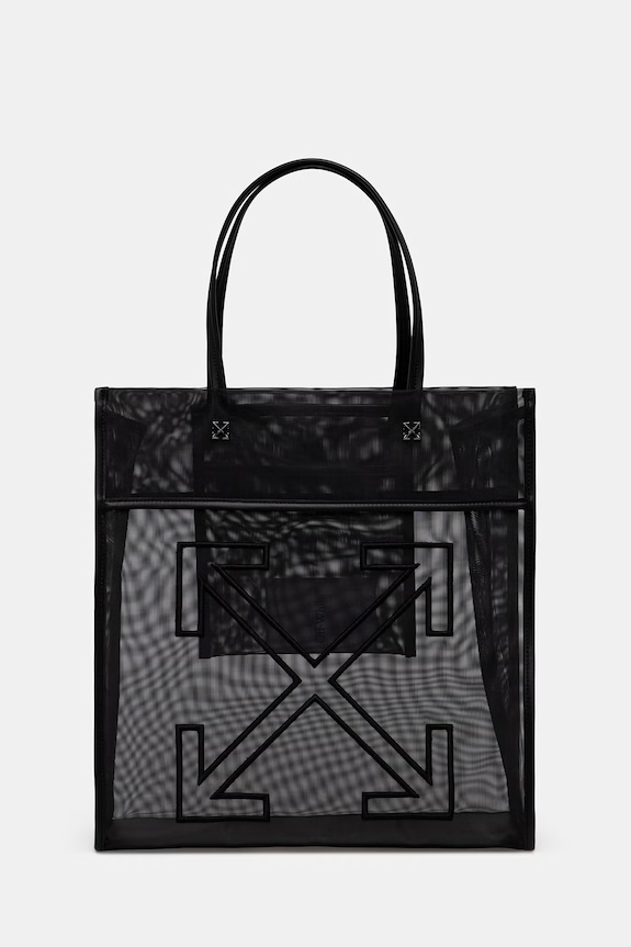 Off-White Market tote bag Women's black OWNA23FS26FAB001
