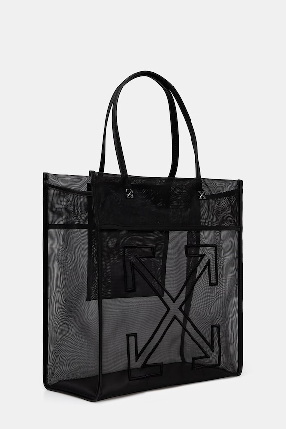 Off-White Market tote bag Women's OWNA23FS26FAB001 black SS26