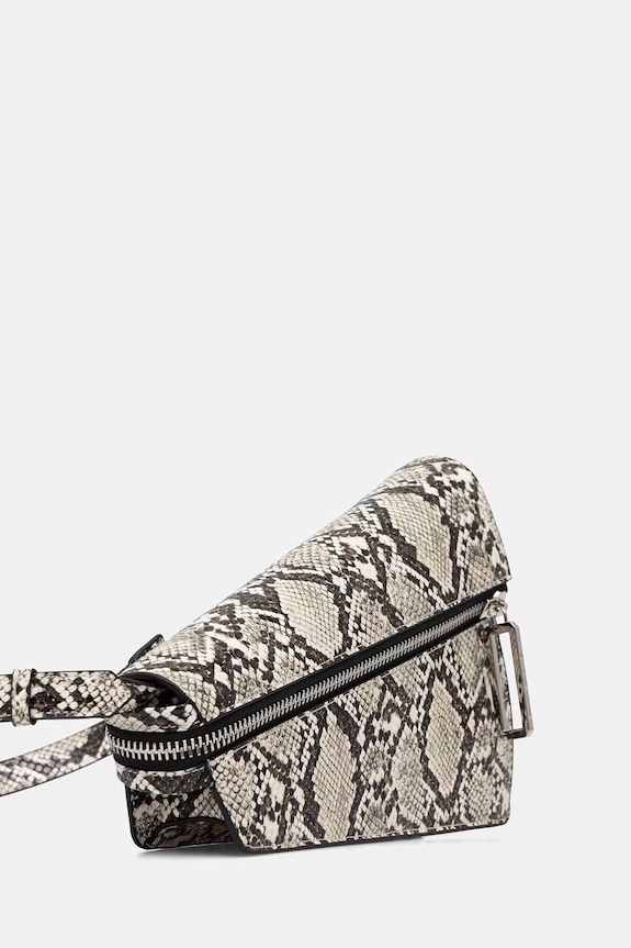 Sisley geantă crossbody pentru femei, cu imitație de piele 6EBTWY069 bej SS26