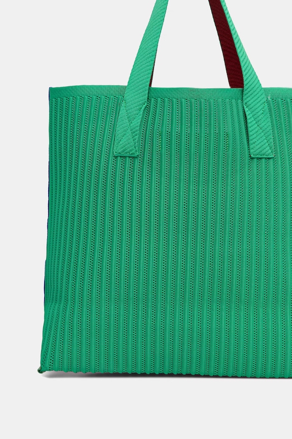 United Colors of Benetton oboustranná taška dámská 64I8VY02E modrá