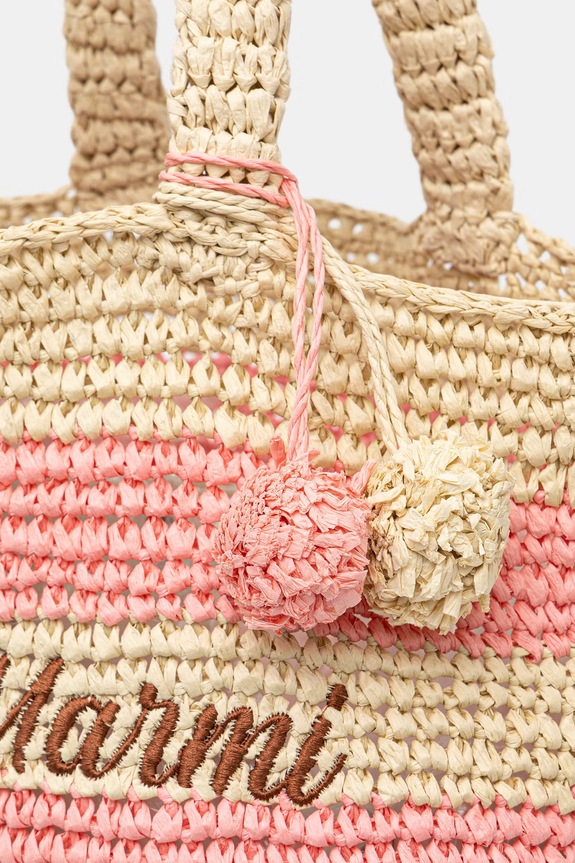 Liu Jo torba plażowa damska beżowy VA6197.A0006