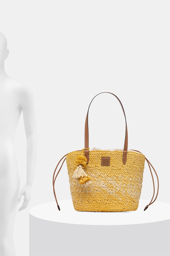 Pedro del Hierro torebka shopper damska pleciona 1113598