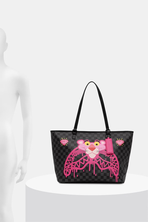 Sprayground geantă pentru femei, cu imitație de piele 910T8960NSZ gri