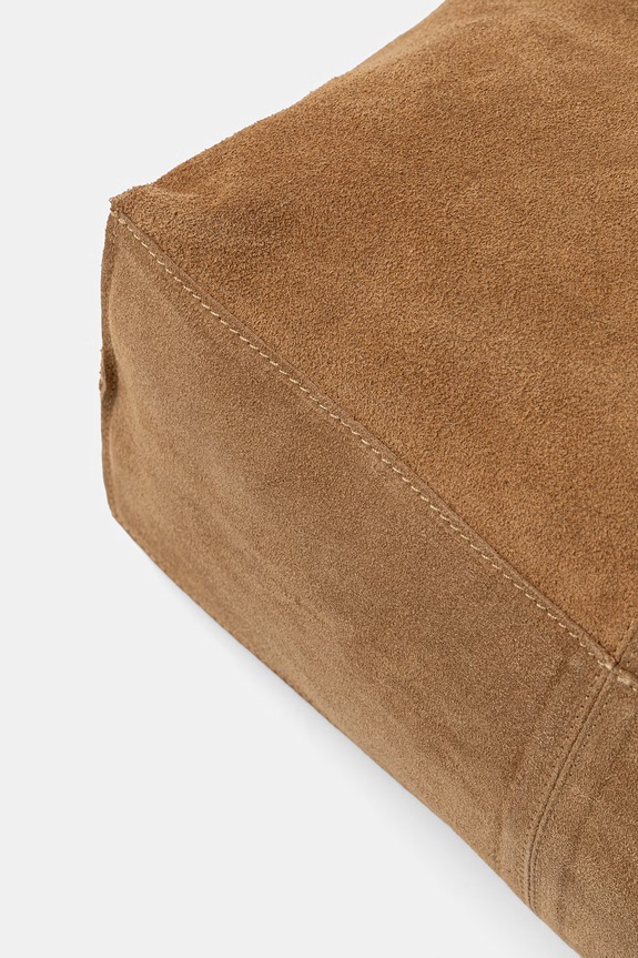 ViCOLO tote torba ženska iz semiša bež XAB0058