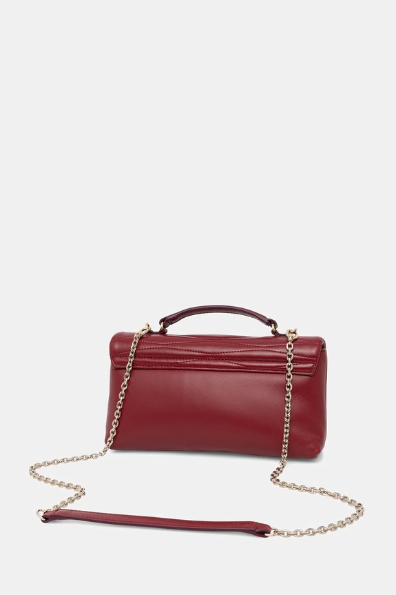 Doplnky Furla crossbody kabelka dámska kožená WE00798.BX3548.CGQ00 burgundské