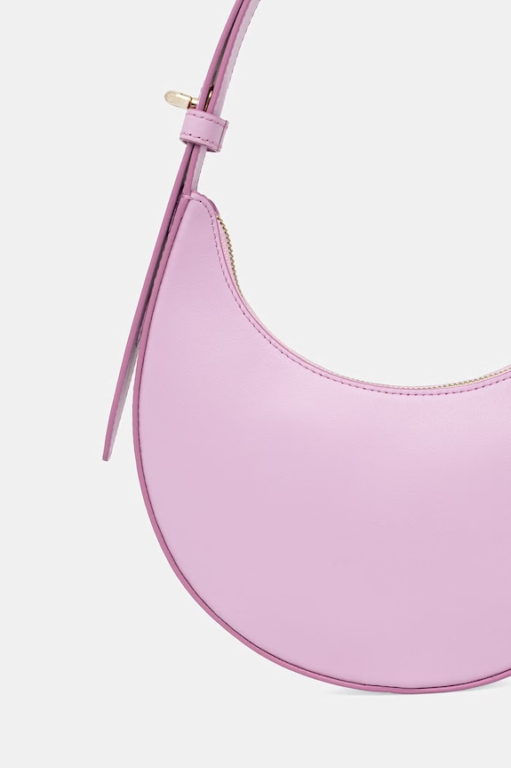 Doplnky Furla kabelka hobo dámska kožená WE00649.AX0733.4148S ružová