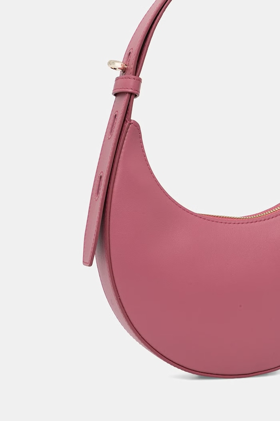 Doplnky Furla kabelka hobo dámska kožená WE00649.AX0733.4147S ružová