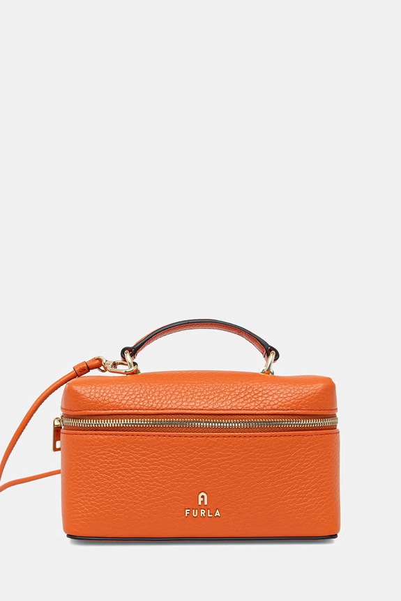 Furla crossbody kabelka dámska kožená oranžová WE00625.HSF000.KP000