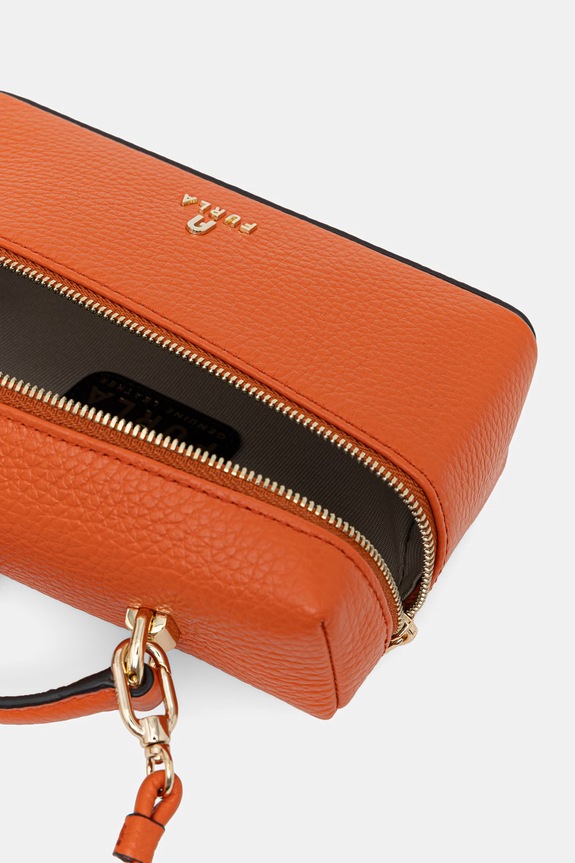Furla crossbody kabelka dámska kožená WE00625.HSF000.KP000 oranžová