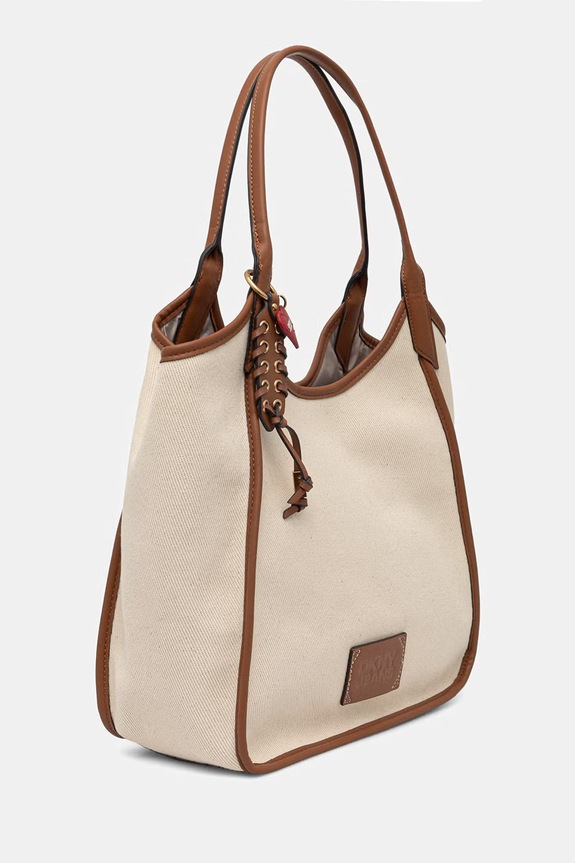 DKNY torebka shopper damska R61AYP82 beżowy SS26