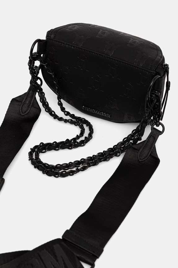 Akcesoria Steve Madden torebka crossbody damska z imitacji skóry Bette SM13001833 czarny