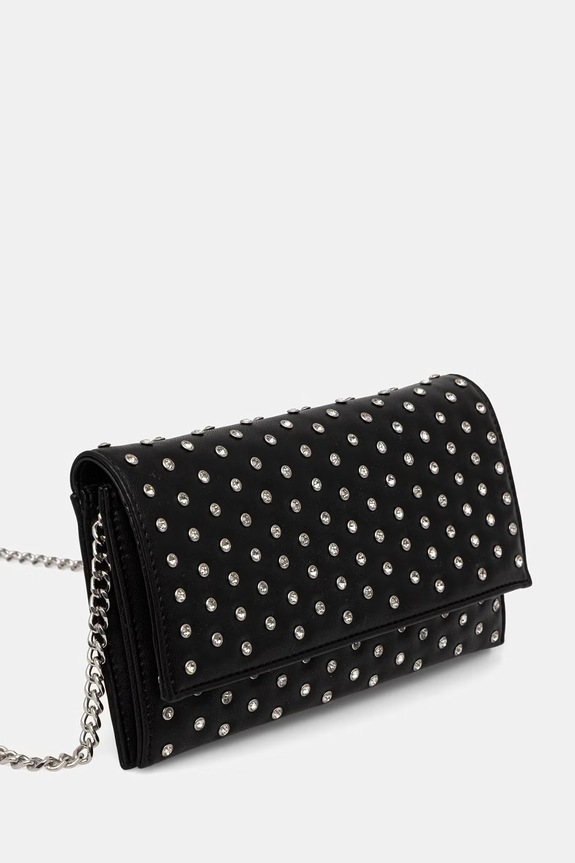 Steve Madden kopertówka damska z imitacji skóry Bdiamond SM13001771 czarny SS26