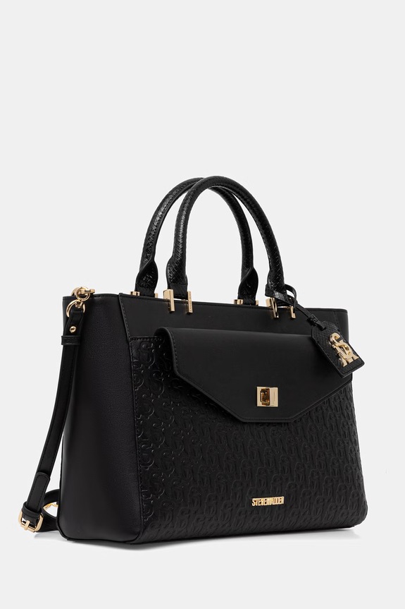Steve Madden torebka shopper damska z imitacji skóry Bblane-6 SM17000402 czarny SS26