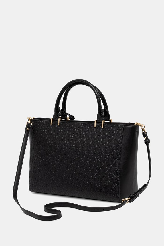 Akcesoria Steve Madden torebka shopper damska z imitacji skóry Bblane-6 SM17000402 czarny