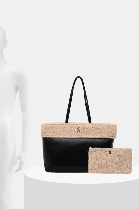 Steve Madden torebka damska z imitacji skóry Bamaia SM13002276 czarny