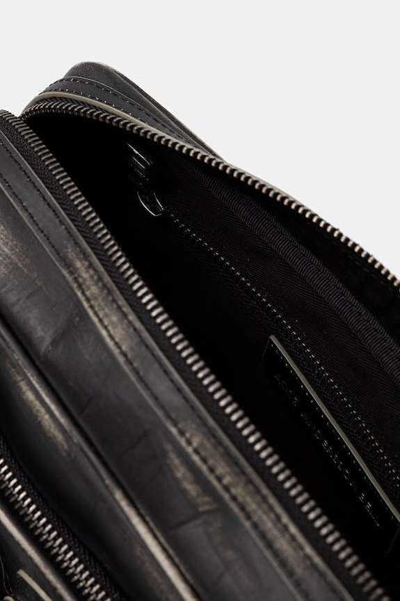 Andersson Bell Butterfly torebka crossbody damska skórzana aaa533w czarny