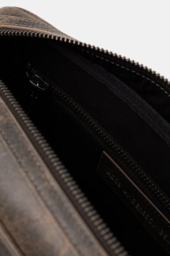 Andersson Bell Butterfly torebka crossbody damska skórzana aaa534w brązowy