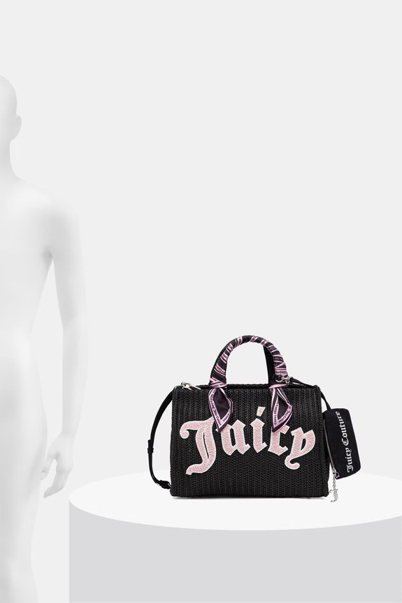 Juicy Couture torebka crossbody damska pleciona IRIS BEADS BEJIR9992W1P