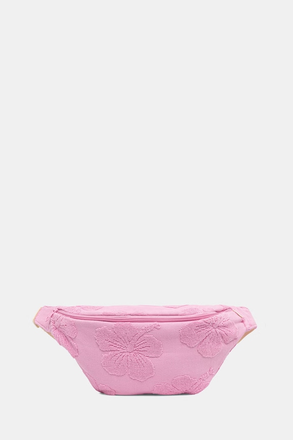 Rip Curl τσαντάκι μέσης γυναικείο βαμβακερό ροζ 03OWUT