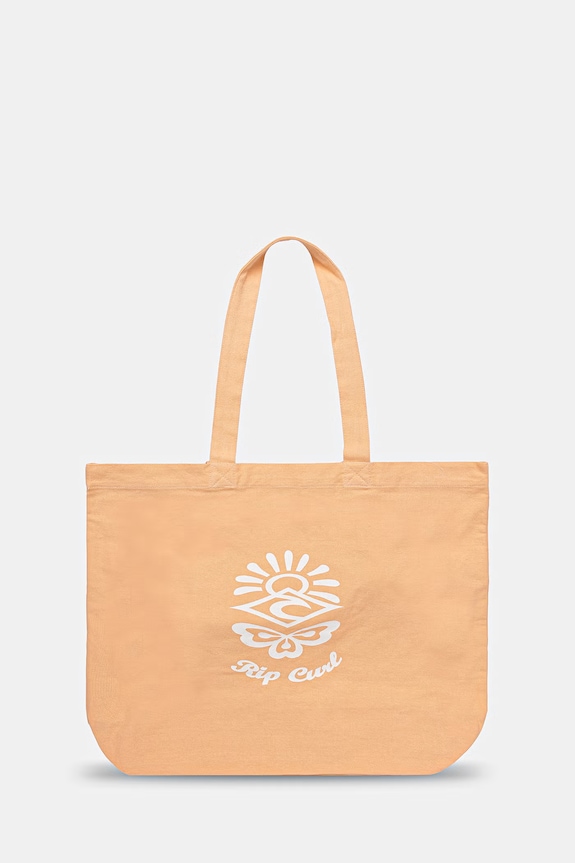 Rip Curl shopper γυναικεία βαμβακερή CLASSIC SURF πορτοκαλί 035WSB