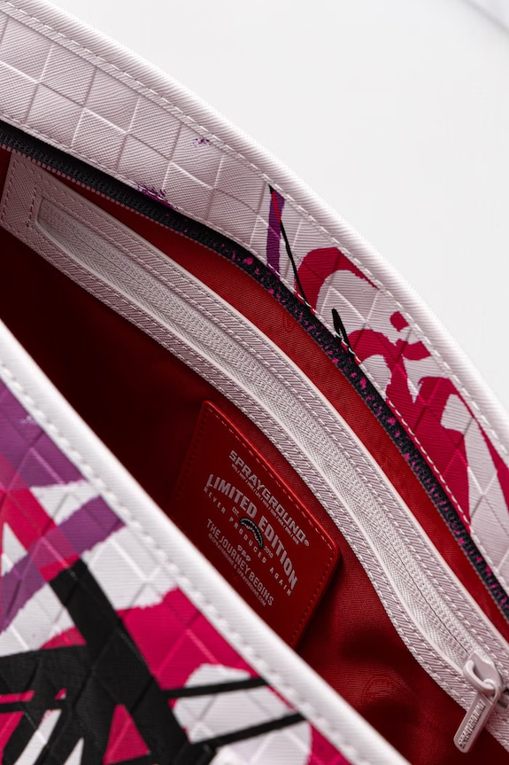 Sprayground tote taška dámská z imitace kůže bílá 910T9010NSZ