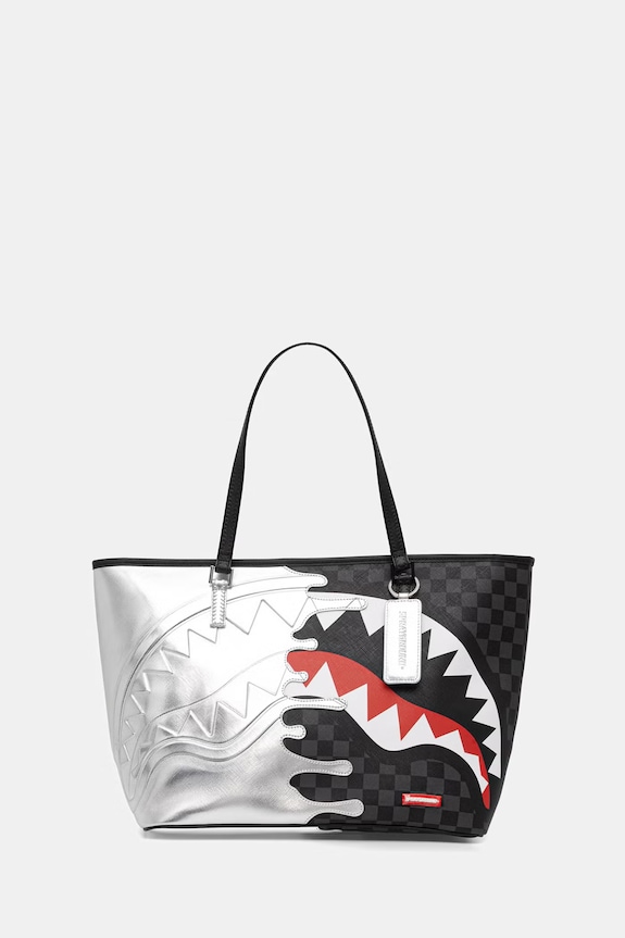 Sprayground nákupní taška dámská stříbrná 910T8930NSZ
