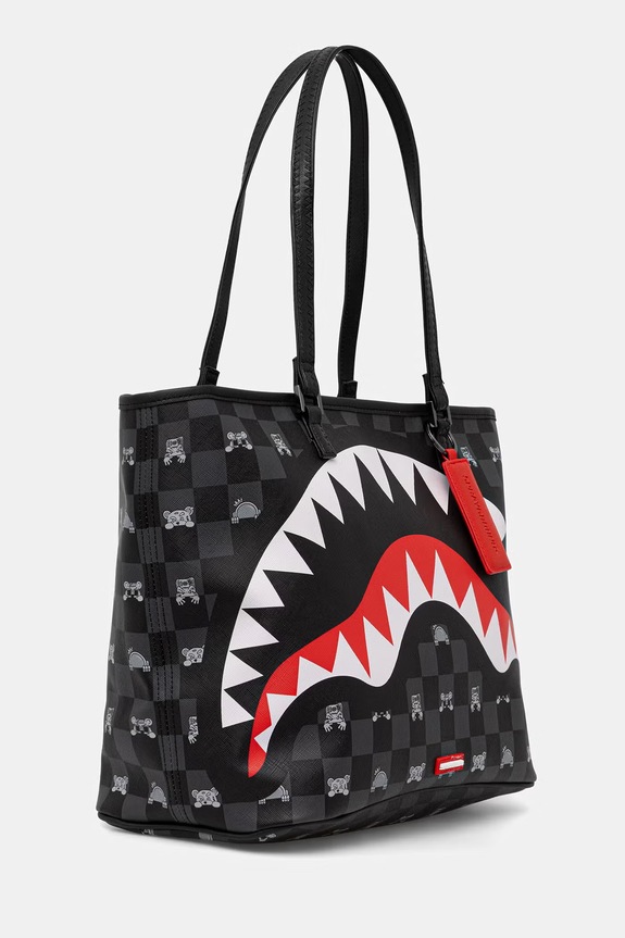 Sprayground nákupní taška dámská z imitace kůže 910T8916NSZ černá SS26