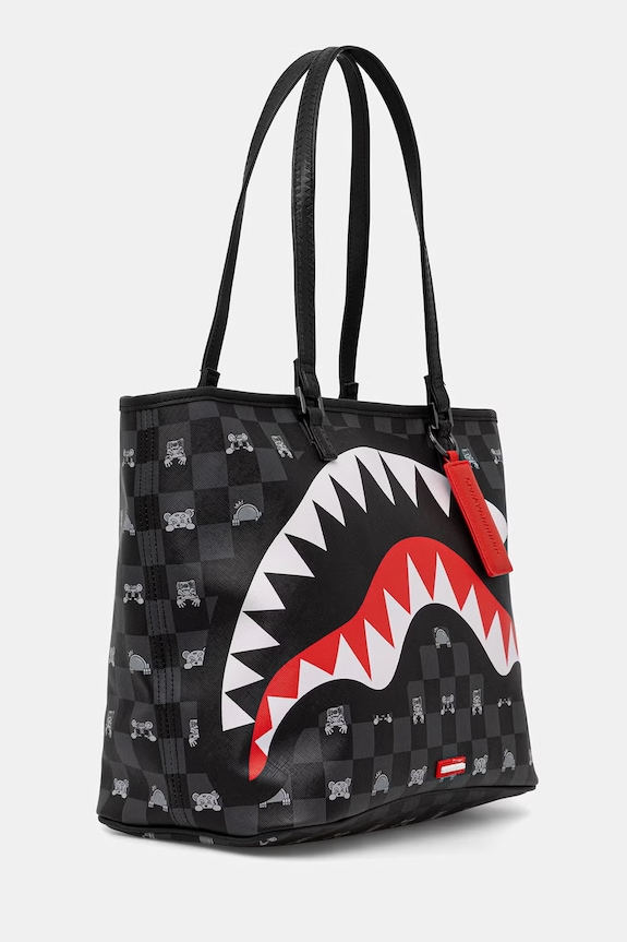 Sprayground nákupní taška dámská z imitace kůže 910T8916NSZ černá SS26