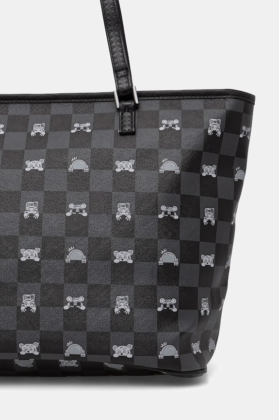 Doplňky Sprayground nákupní taška dámská z imitace kůže 910T8916NSZ černá