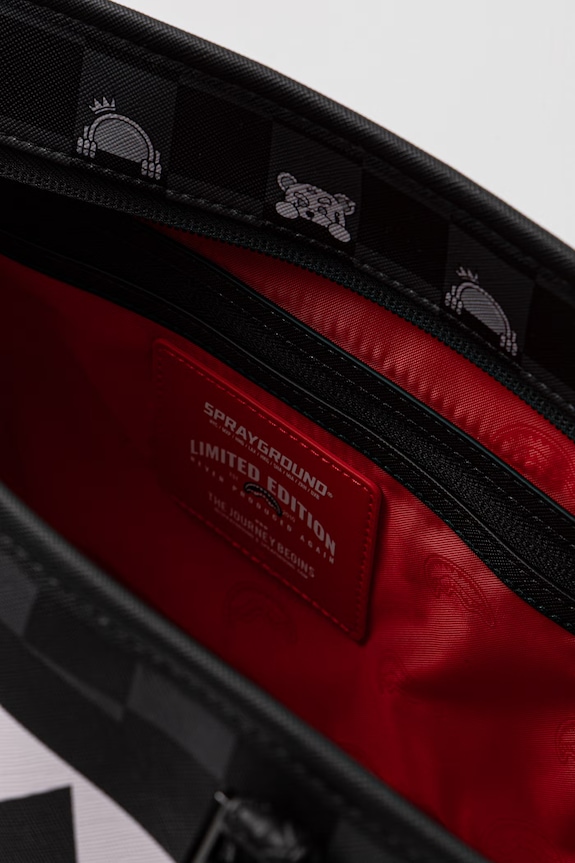 Sprayground nákupní taška dámská z imitace kůže černá 910T8916NSZ