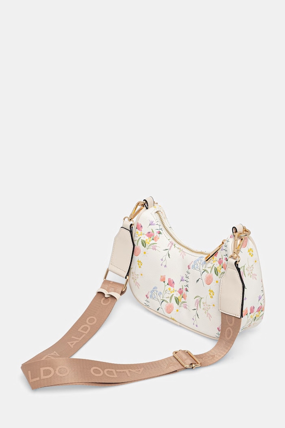 Accesorii Aldo geantă crossbody pentru femei, cu imitație de piele DIAMONDYY DIAMONDYY.112 bej