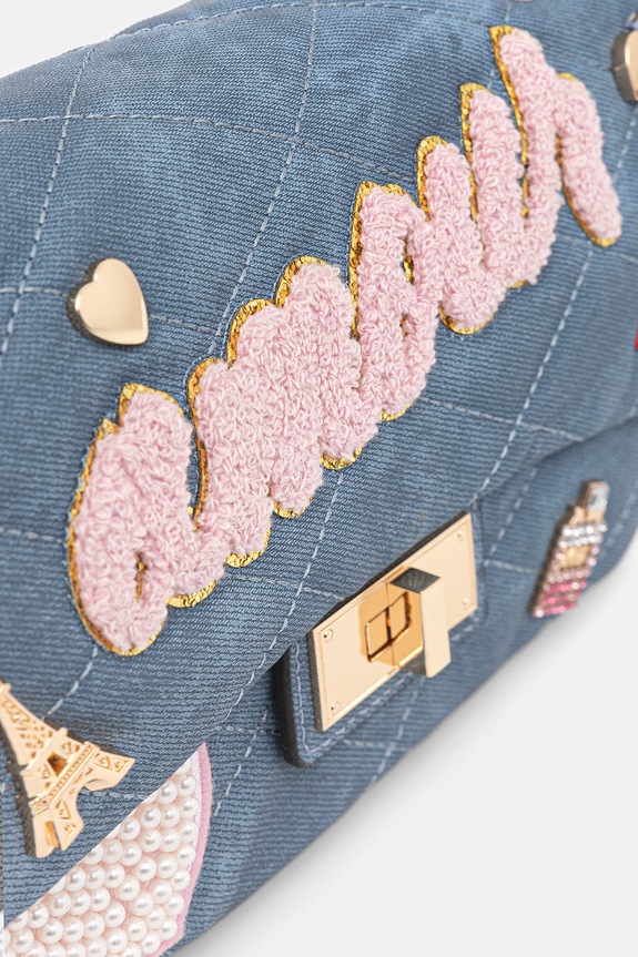 Aldo geantă crossbody pentru femei HONEOYE albastru HONEOYE.464