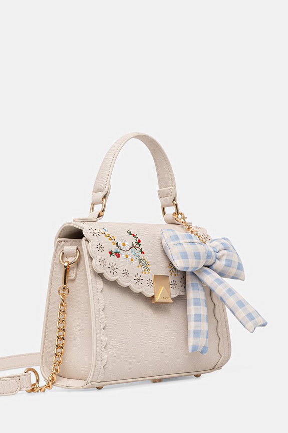 Aldo geantă crossbody pentru femei, cu imitație de piele RODISH RODISH.270 bej SS26