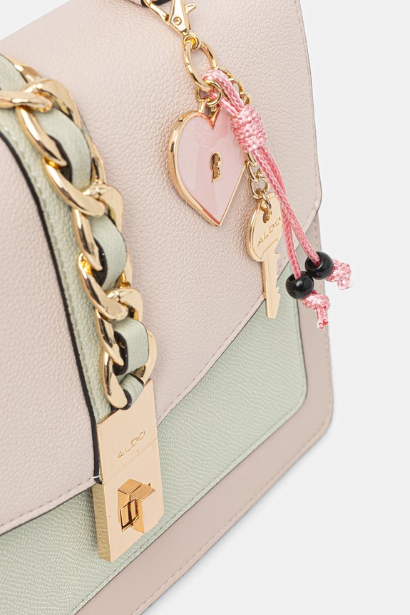 Aldo crossbody kabelka dámska z imitácie kože CAAALLA béžová CAAALLA.311