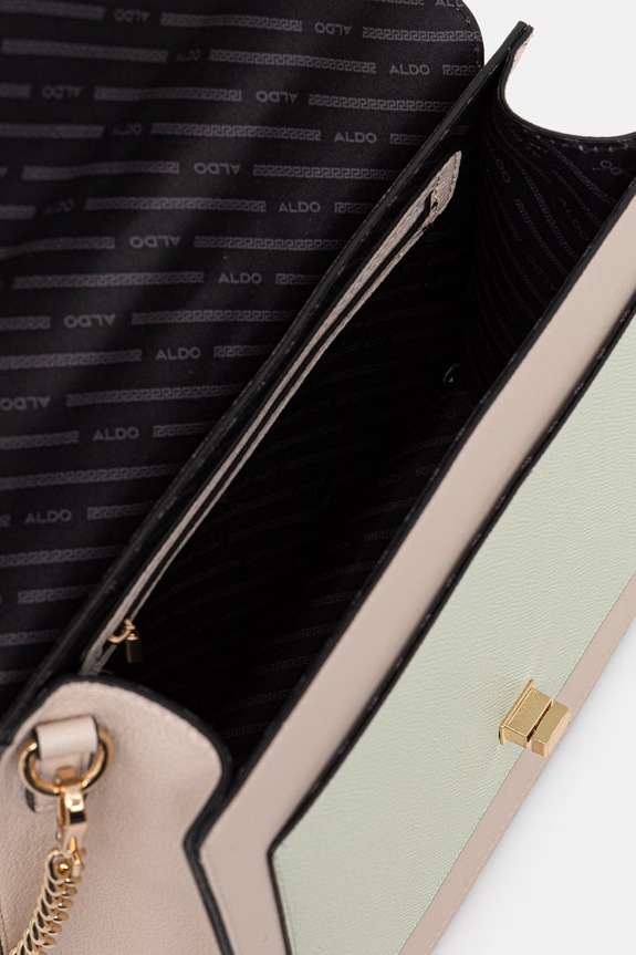 Aldo crossbody kabelka dámska z imitácie kože CAAALLA CAAALLA.311 béžová