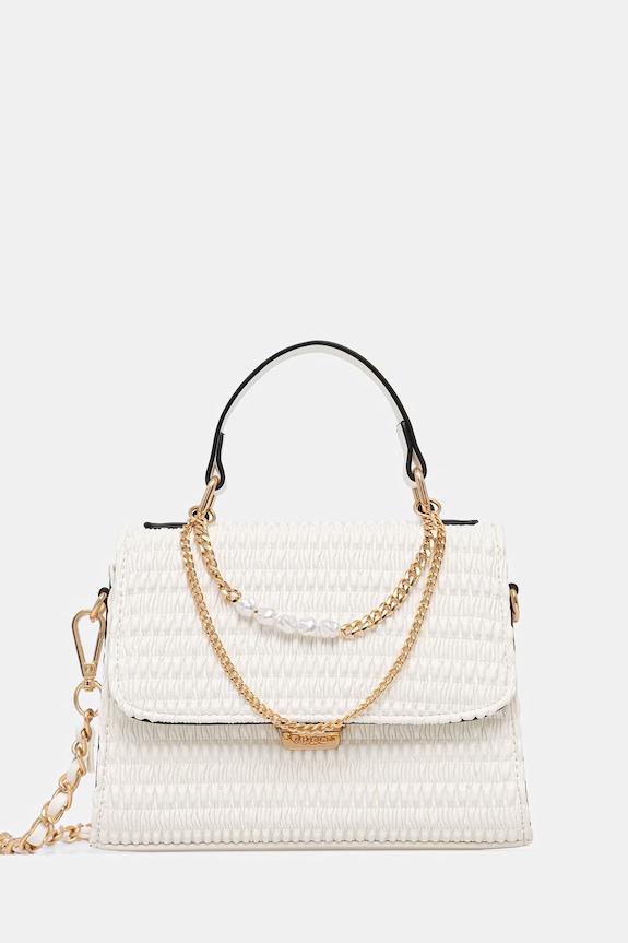 Aldo geantă crossbody de damă cu imitație de piele KAASIEN alb KAASIEN.100