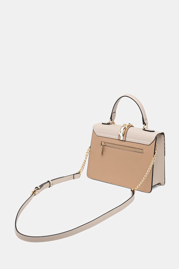Doplnky Aldo crossbody kabelka dámska z imitácie kože CAIILLLAAA CAIILLLAAA.271 béžová