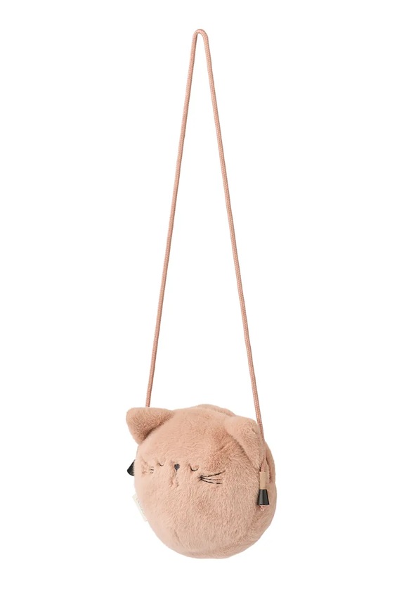Liewood borsetta per bambini Dianne Plush Cat Bag LW20812 arancione SS26