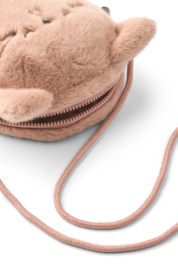 BIMBA Liewood borsetta per bambini Dianne Plush Cat Bag LW20812 arancione